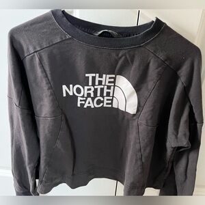North Face Cropped Crew Neck